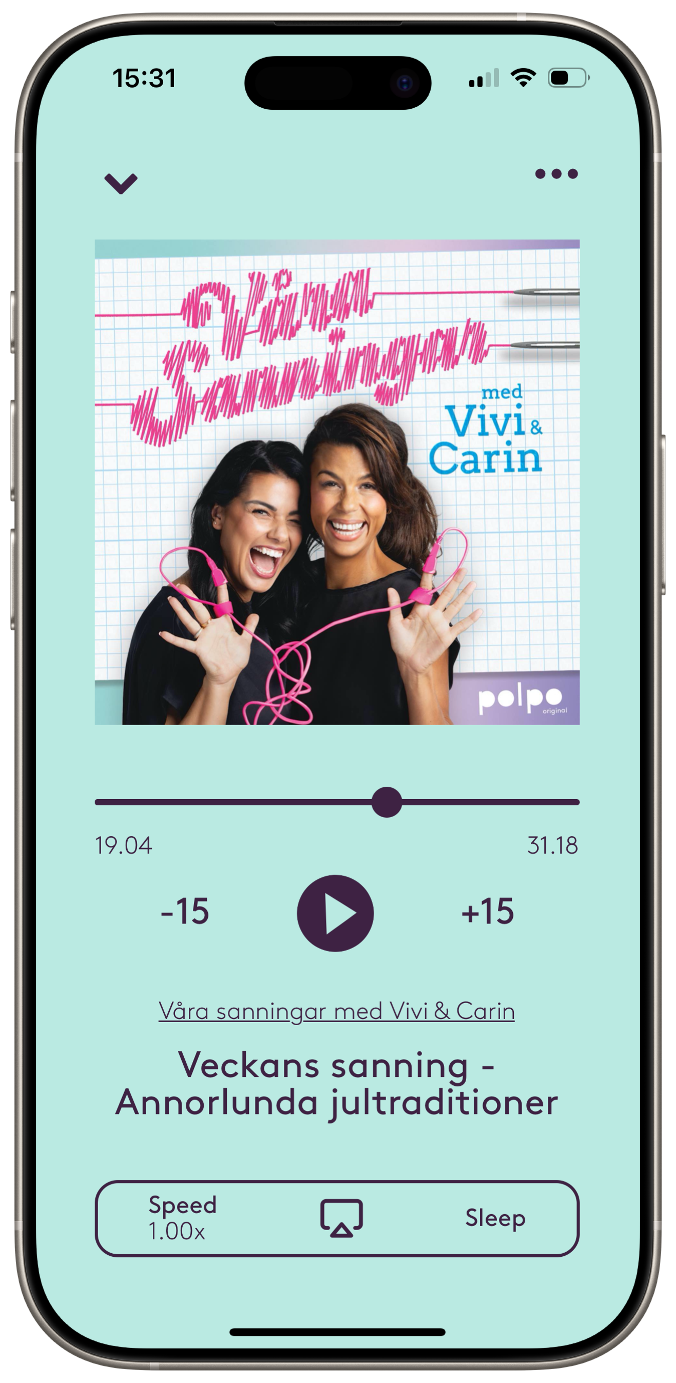 Våra Sanningar med Vivi & Carin_app